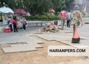 Keluh, Pelaku Usaha Merugi Penutupan Alun Alun Cianjur Tidak Jelas