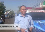 Pendaftaran Caleg DPD Partai Demokrat Kabupaten Cianjur Konvoi Ke KPUD Cianjur