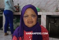 Ibu Ilah Salahsatu korban KDRT ( Foto Kusnandar)