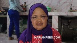 Ibu Ilah Salahsatu korban KDRT ( Foto Kusnandar)