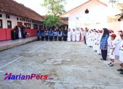 Dalam Memperingati Hari Lahir Pancasila SDN Ciwaru melaksanakan Upacara Bendera