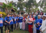Safari 6 Dapil, Pembagian Daging Qurban Bacaleg DPR. RI. Dapil III Jawa Barat Berakhir Di Desa Gunungsari Sukanagara