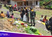 Pos Beoga – Ngadubako Satgas Mobile Raider 300 dengan Borong Panen ke Pasar Beoga Distrik Beoga Kab. Puncak
