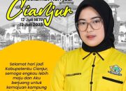 Putri Nabila Ucapkan Selamat Hari Jadi Kabupaten Cianjur ke 346 dan Tetap Jadi Gerbang Marhamah