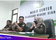 Kejari Cianjur Gelar Konferensi Pers Terkait dugaan TIPIKOR PT. Pegadaian kantor Unit Bisnis Micro Ciranjang