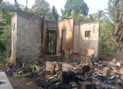 Rumah Semi Permanen Di Jamali, Kec. Mande Hangus Terbakar