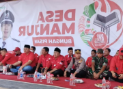 Bupati Cianjur Laksanakan Program , Kegiatan Desa Manjur di Sukasari Paling Meriah