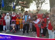Dalam Rangka Memeriahkan HUT RI Ke 78, Pemdes Ciwalen Adakan Jalan Sehat