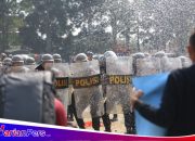 Polres Cianjur Menggelar Simulasi Penanganan Kontijensi Pengamanan Pemilu 2024