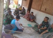 Di Sela – Sela Kegiatan, Personel Satgas TMMD Laksanakan Anjangsana