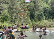 Satgas Mobile Raider 300 Siliwangi Kembali Buka Wisata Pemandian Air Panas Mayuberi