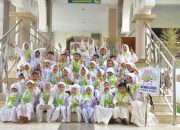 Kenalkan Rukun Islam yang Kelima, 460 Anak Usia Dini Kecamatan Widasari Ikuti Peragaan Manasik Haji