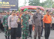 Memasuki Musim Penghujan, Kapolres Indramayu Hadiri Apel Kesiapsiagaan Bencana Hidrometeorologi