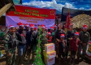 BINTER TERPADU SATGAS TNI 300 SILIWANGI DALAM BINGKAI BAKSOS KOGABWILHAN III DI PAPUA