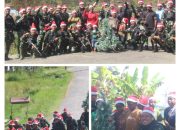 MERIAH… PERAYAAN NATAL SATGAS TNI 300 SILIWANGI BERSAMA MASYARAKAT SINAK PAPUA*