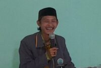 Keterangan foto: Gus Shiva saat mengisi sebuah acara, (dokumentasi istimewa hamida sari).