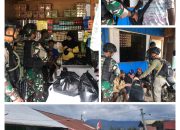 SATGAS TNI 300 SILIWANGI BERSAMA APKAM ILAGA PAPUA LAKSANAKAN SWEEPING UNTUK MENYONGSONG PERGANTIAN TAHUN 2024