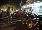 Demi Menjaga Ketertiban Umum, Satlantas Polres Indramayu Tindak Tegas Kendaraan Pakai Knalpot Brong