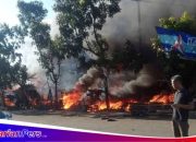 Inalilahi Kabar Duka Cianjur, Enam Kios Hangus Terbakar