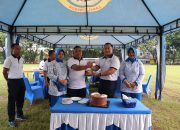 Danlanal Cirebon Gelar Jam Komandan dan Syukuran Prajurit Yang Ulang Tahun
