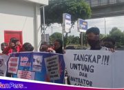 Aksi Demontrasi LAPSI di Kejati Sumsel Minta ” Tangkap Untung Dan Sekda Lahat”