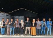 Pantau Pengawasan Logistik Pemilu 2024, Panwascam Lohbener Datangi Gudang 2 di Desa Langut