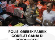 Produksi Cokelat Ganja, 4 Orang Jadi Tersangka