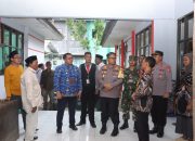 Pastikan Keamanan, Kapolres Tinjau Rapat Pleno Rekapitulasi Pemilu 2024 Tingkat PPK di seluruh wilayah Kabuapten Indramayu