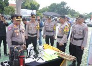 Polres Indramayu Gelar Apel Dalam Rangka Kesiapan Operasi Ketupat Lodaya 2024