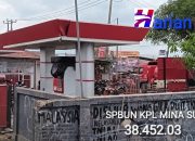 Pengisian SPBUN 38.452.03 KPL Mina Sumitra Permudah Nelayan Kecil