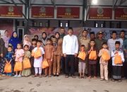Dalam Tema Lahirkan Cinta Terhadap Sesama, Puluhan Anak Yatim Piatu Dapat Santunan di Acara Buka Bersama Pemdes Rawalele