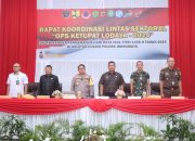 Operasi Ketupat Lodaya 2024, Polres Indramayu Gelar Rapat Koordinasi Lintas Sektoral