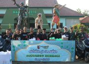 Safari Ramadhan 1445 H, Komunitas Jaguar 69 Gandeng Kodim 0616/Indramayu Bagikan Ribuan Nasi Kotak