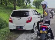 Demi Keselamatan, Kasat Lantas Polres Indramayu Himbau Pemudik Agar Tidak Berhenti di Bahu Jalan Tol Cipali