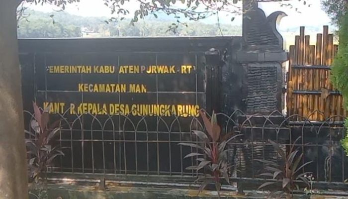 Diduga Tidak Terbuka, Warga Inginkan Adanya Riksus Pihak Terkait Terhadap Desa Gunungkarung Maniis