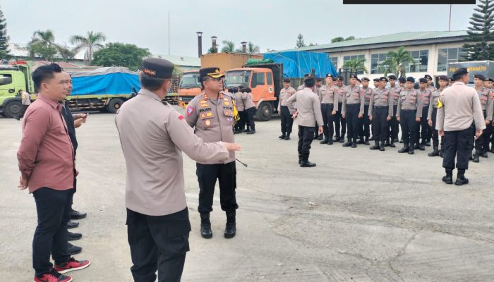 Kapolres Indramayu Pimpin Langsung Peringatan May Day 2024 
