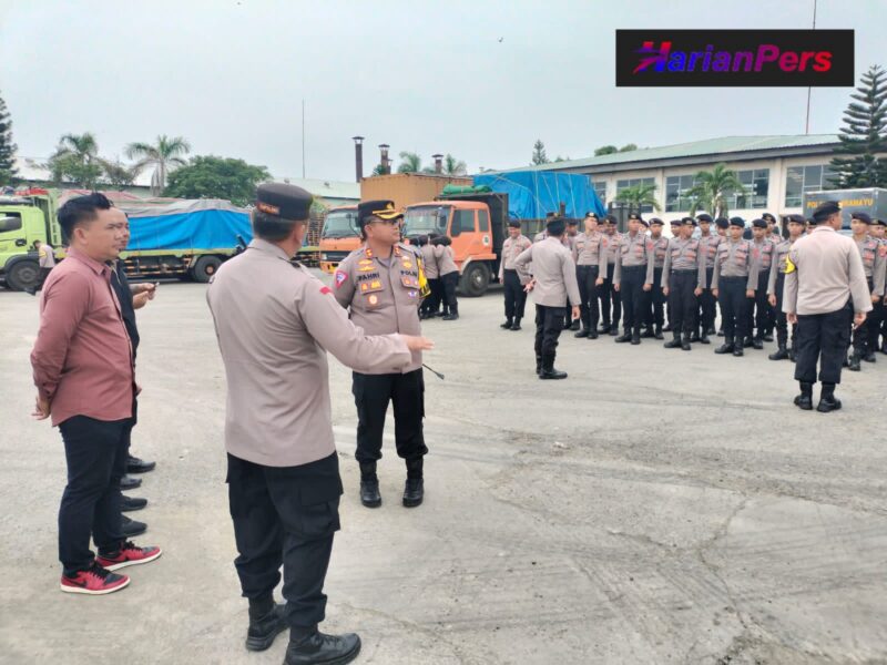 Foto : Kapolres Indramayu pimpin jalannya hari Buruh 