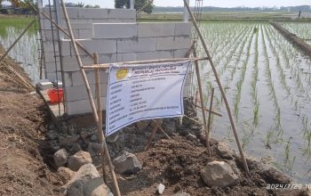 Pekerjaan Irigasi Perpompaan, Gapoktan SRI MULYA Tidak Sesuai RAB