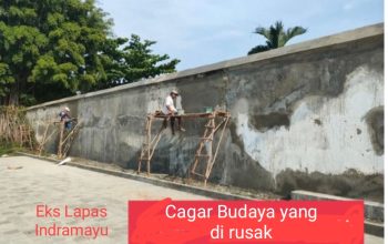 Dedy S Musashi Tuding DisKimrum Rusak Bangunan Cagar Budaya Eks Lapas Indramayu