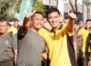 Wujud Nyata Sinergitas, TNI/Polri Olahraga Bersama di Makodim Cianjur
