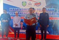 Foto : Ikrar komitmen pelayanan 