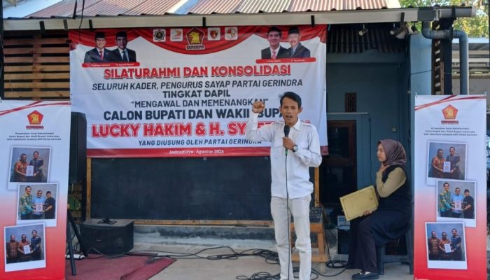 Perkuat Silaturahmi Dapil, Gerindra Gelar Konsolidasi Seluruh Kader dan Pengurus Sayap  HarianPers ||