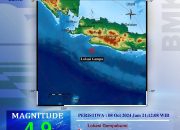 Gempa Magnitudo 4,9 Sukabumi, Dirasakan Warga Cianjur
