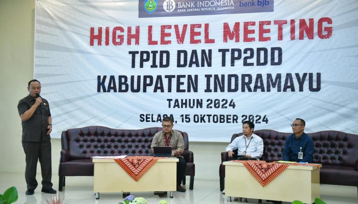 Kendalikan Inflasi dan Perluas Digitalisasi, Pemkab Indramayu Gelar High Level Meeting TPID dan TP2DD