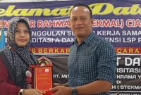 KERJASAMA, SMK Ar Rahmah Stekmal Cianjur menjalin kerjasama dengan PT Mitsubishi Motors Krama Yudha Indonesia (MMKYI) untuk program magang.
