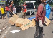 Naas Pemotor Tewas Ditempat Saat Mau Mebyalip