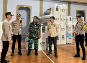 Kapolres Cianjur Tinjau Gudang Logistik