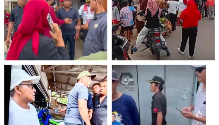 Rombongan Kampanye Nina Agustina 03 Di Hadang PREMAN BERKAOS LUCKY SAE