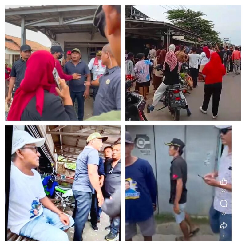 Rombongan Kampanye Nina Agustina 03 Di Hadang PREMAN BERKAOS LUCKY SAE