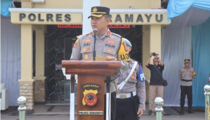Polres Indramayu Gelar Apel Pasukan Operasi Lilin Lodaya 2024